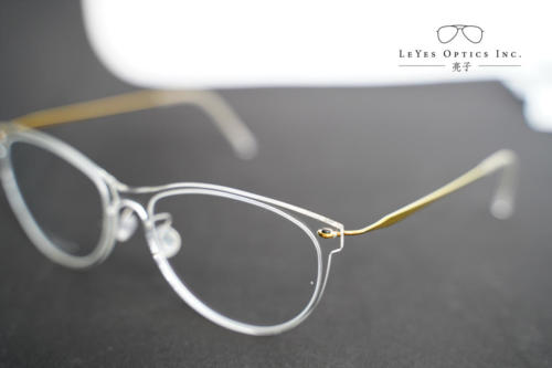 LINDBERG N.O.W TITANIUM (CLEAR GOLD TEMPLE)